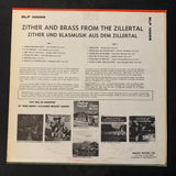 LP Zither and Brass From the Zillertal (1964) VG+/VG+ vinyl record Eberharter Jakob, Alois Hofer, Georg Dackeri
