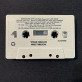 CASSETTE Willie Nelson 'Half Nelson' (1985) duets Merle Haggard Mel Tillis Ray Charles