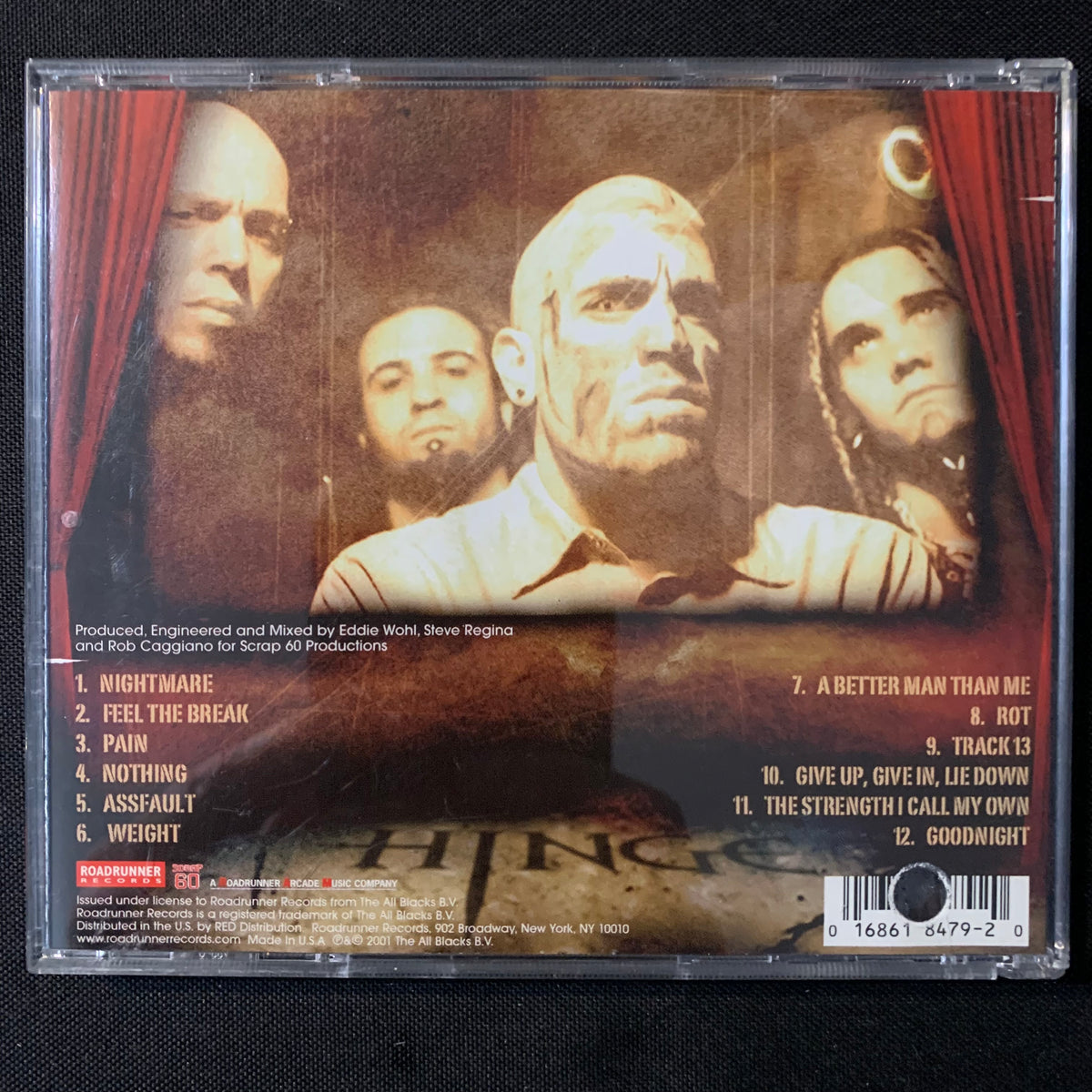 CD Hinge A.D. 'The Darker Side of Nonsense' (2001) Dry Kill Logic
