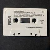 CASSETTE Charley Pride 'Best of Charley Pride, Vol II' (1983) tape best of RCA