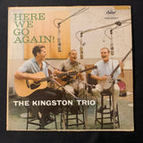 LP The Kingston Trio 'Here We Go Again!' (1959) VG/G+ folk music vinyl record