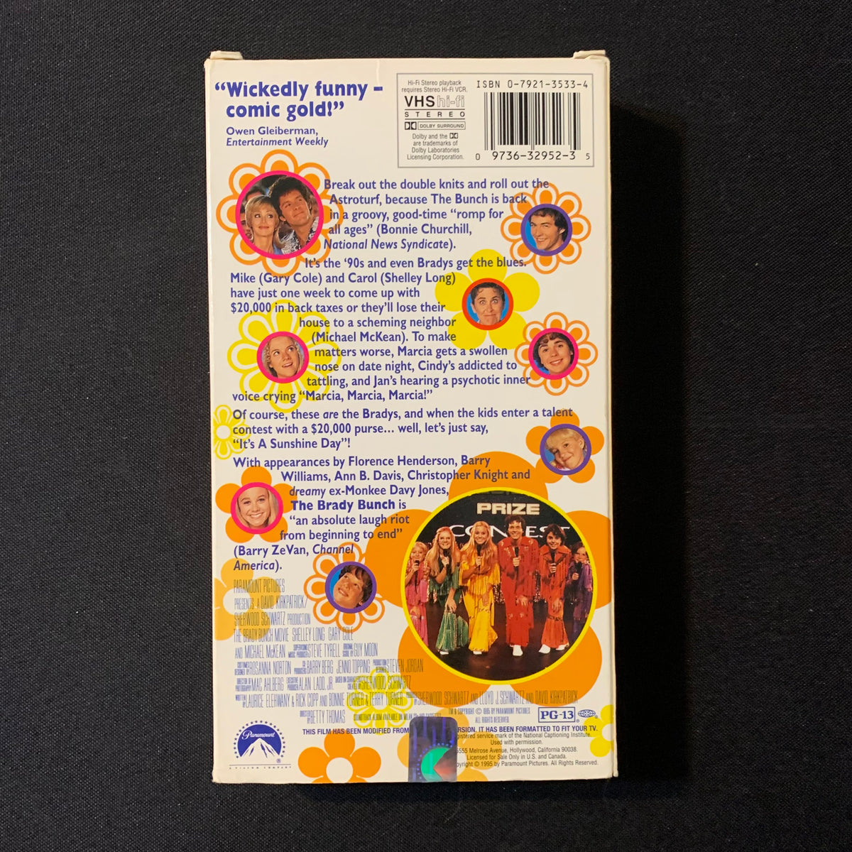 VHS Brady Bunch Movie (1995) Shelley Long, Gary Cole, Michael 