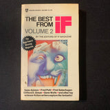 BOOK 'Best From If Volume 2' (1974) Sydney J. van Scyoc, Isaac Asimov, Fred Pohl