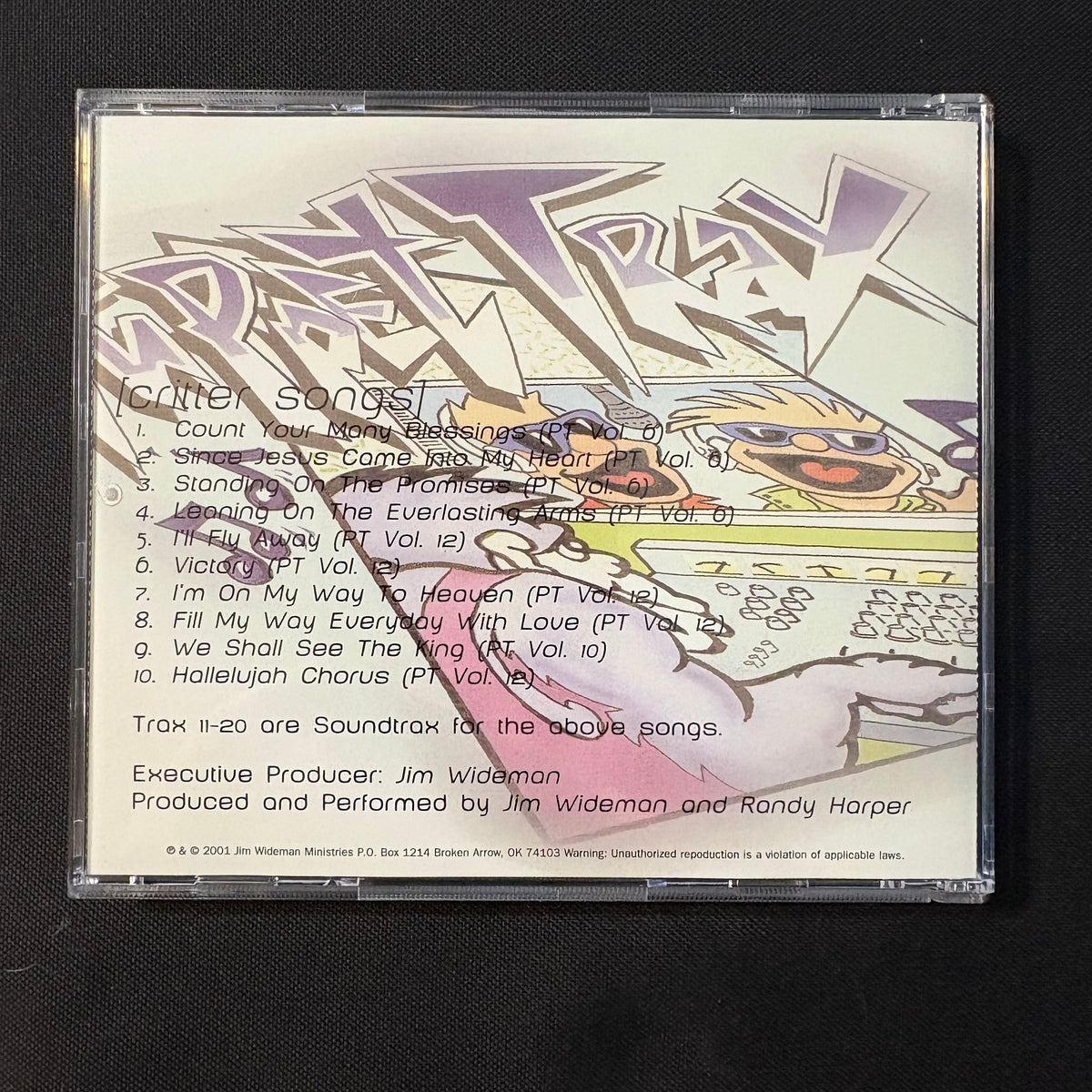 CD Jim Wideman 'Best Of Puppet Trax Version 5.0: Critter Songs
