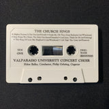 CASSETTE Valparaiso University Concert Choir 'The Church Sings' choral tape