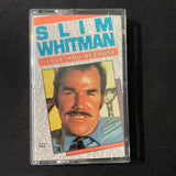 CASSETTE Slim Whitman 'I Love You Because' (1990) Please Help Me I'm Falling