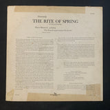 LP Stravinsky 'Rite of Spring' (1957) Pierre Monteux, Paris Conservatoire Orchestra VG/G+ vinyl record