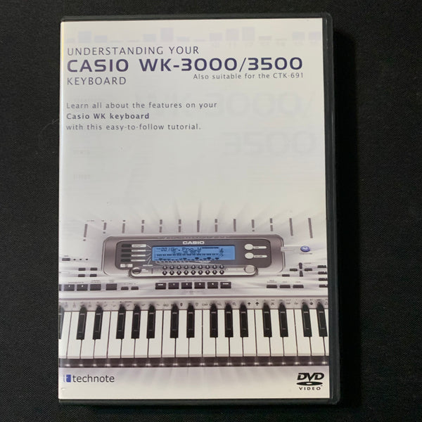 DVD Understanding Your Casio WK-3000/3500 Keyboard (2003) instructional video