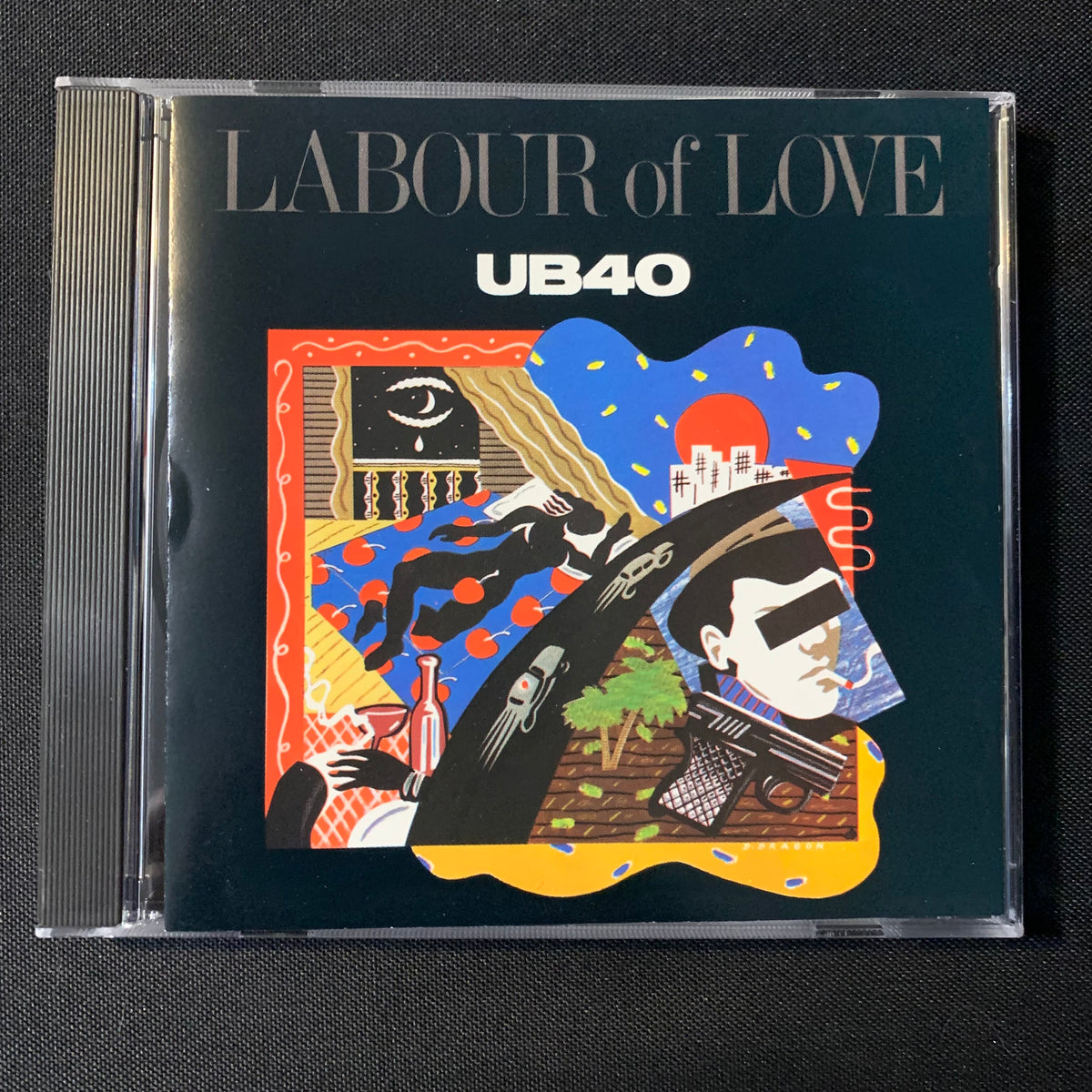 CD UB40 'Labour of Love' (1983) Red Red Wine, Many Rivers To