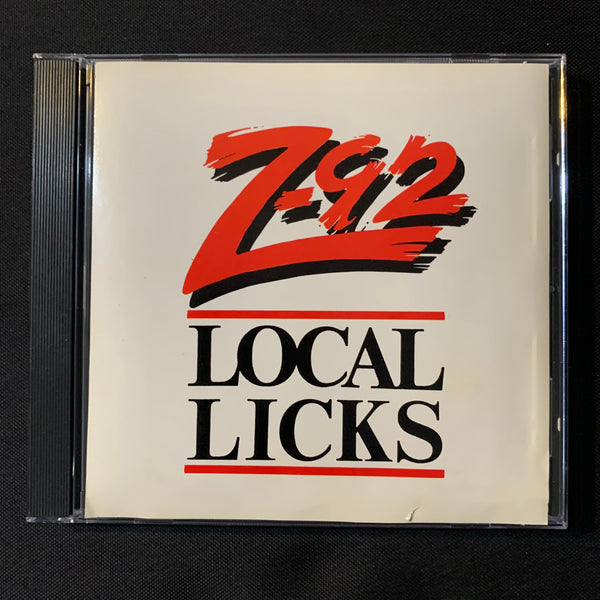 CD Z-92 Local Licks comp Blitz'n, High Heel and the Sneekers, Michael Phelan, Sticky Sweet