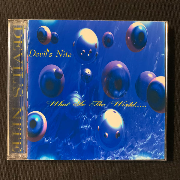 CD Devil's Nite 'What In the World' (2000) Detroit indie hard rock metal Critical Bill