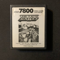 ATARI 7800 Xevious (1987) tested video game cartridge