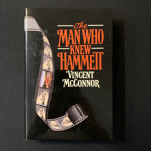 BOOK Vincent McConnor 'The Man Who Knew Hammett' (1988) HC detective fiction mystery