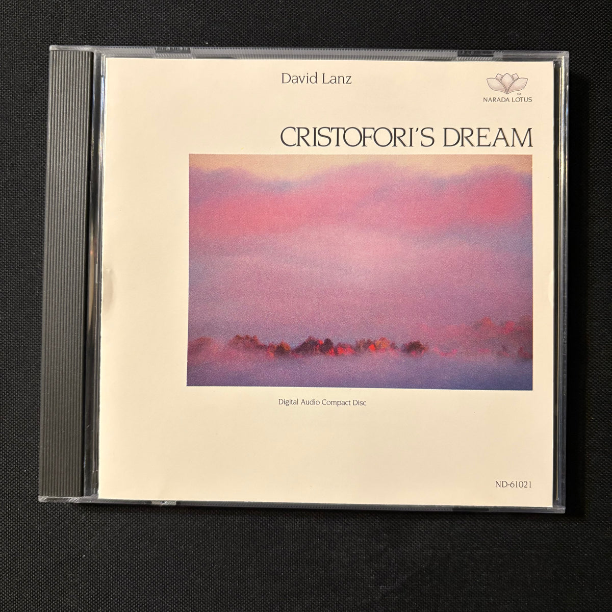 CD David Lanz 'Cristofori's Dream' (1988) new age Whiter Shade of