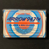 CASSETTE Arrow 94.7FM All Rock and Roll Classics Volume Two (1995) Rod Stewart, Bob Welch, Steppenwolf