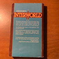 BOOK Isidore Haiblum 'Interworld' (1977) paperback science fiction