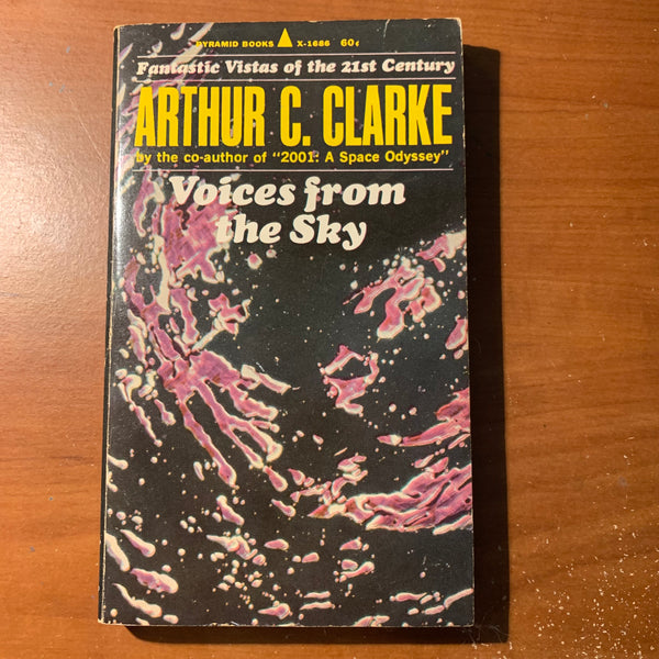 BOOK Arthur C. Clarke 'Voices From the Sky' (1967) future science essays