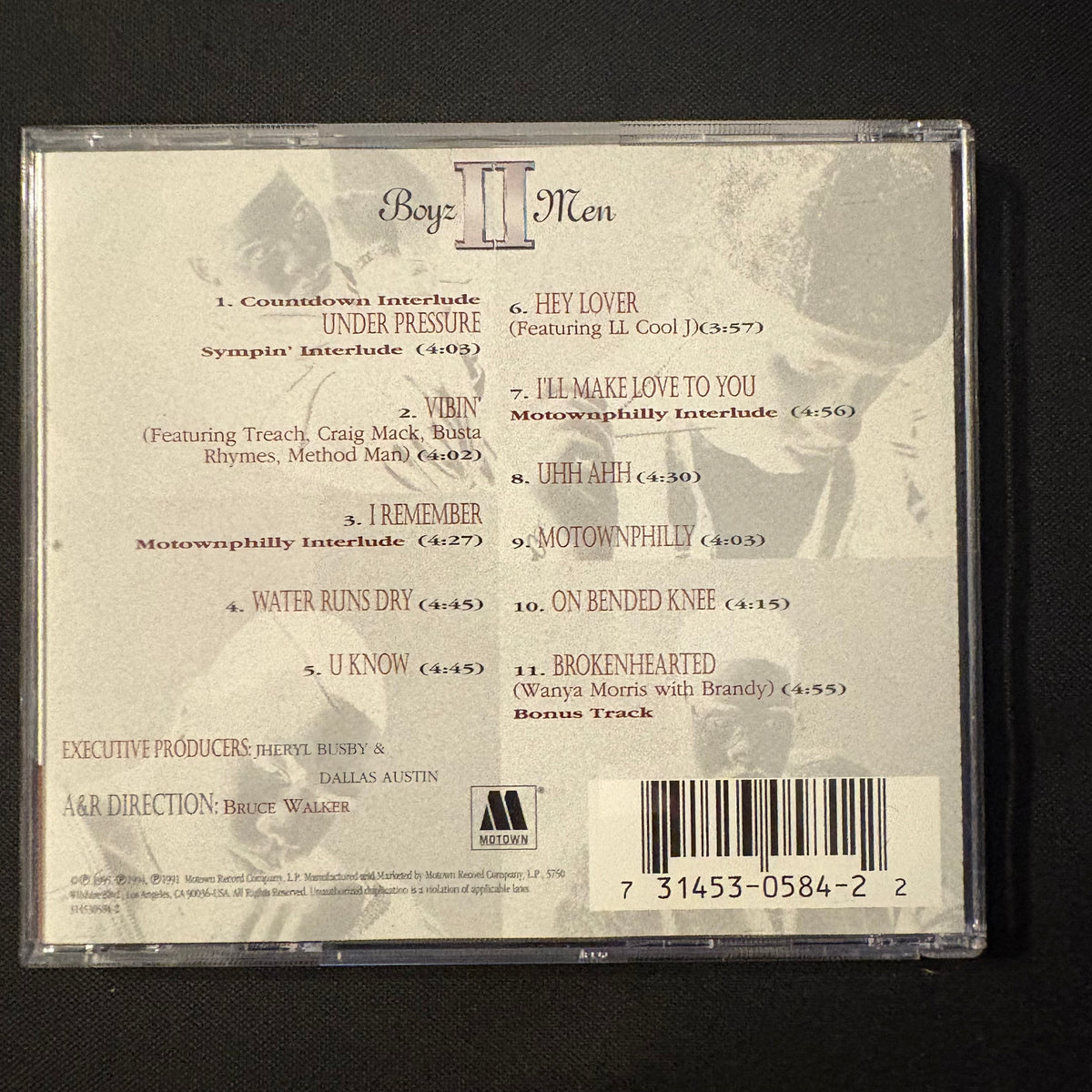 Boyz Ⅱ Men サイン入りCD 激レア☆Boyz II Men直筆 サイン入CD☆ボーイズトゥーメン☆R&B