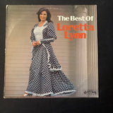 LP Loretta Lynn 'Best Of' (1976) sides 3-4 only VG/VG vinyl record