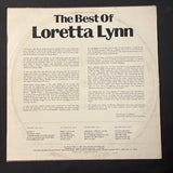 LP Loretta Lynn 'Best Of' (1976) sides 3-4 only VG/VG vinyl record