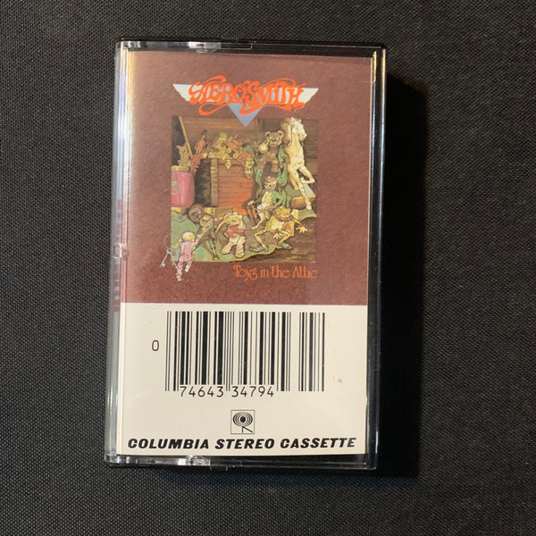CASSETTE Aerosmith 'Toys In the Attic' (1975) Sweet Emotion, Walk This Way