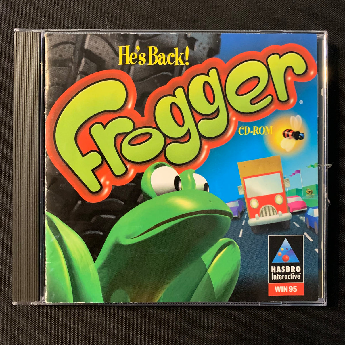 PC CD ROM Frogger (1997) Windows 95 Hasbro reboot multiplayer