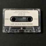 CASSETTE Rainie Miller 'Live On Blue Ridge Parkway' (1997) folk bluegrass North Carolina