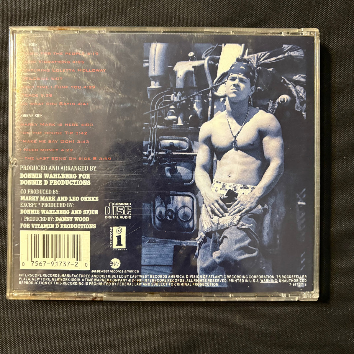 CD Marky Mark and the Funky Bunch 'Music For the People' (1991