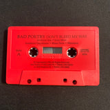 CASSETTE Bad Poetry 'Don't Bleed My Way' (1994) demo Toledo Ohio rock indie
