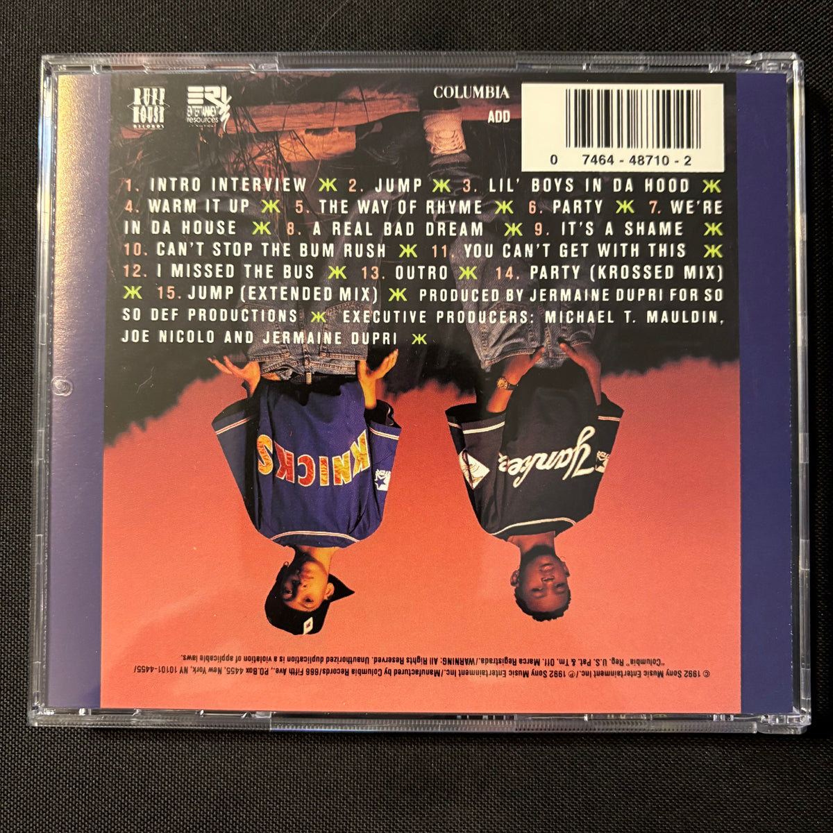 CD Kris Kross 'Totally Krossed Out' (1992) Jump, Warm It Up, I