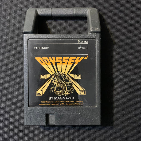 MAGNAVOX ODYSSEY 2 Pachinko (1980) tested video game cartridge