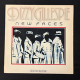 LP Dizzy Gillespie 'New Faces' (1985) VG+/VG+ jazz vinyl record