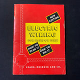 BOOK Sears Electric Wiring For Home Or Farm (1953) vintage how-to manual