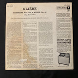 LP Gliere 'Symphony No. 3' (1957) Philadelphia Orchestra, Eugene Ormandy VG+/VG- vinyl record