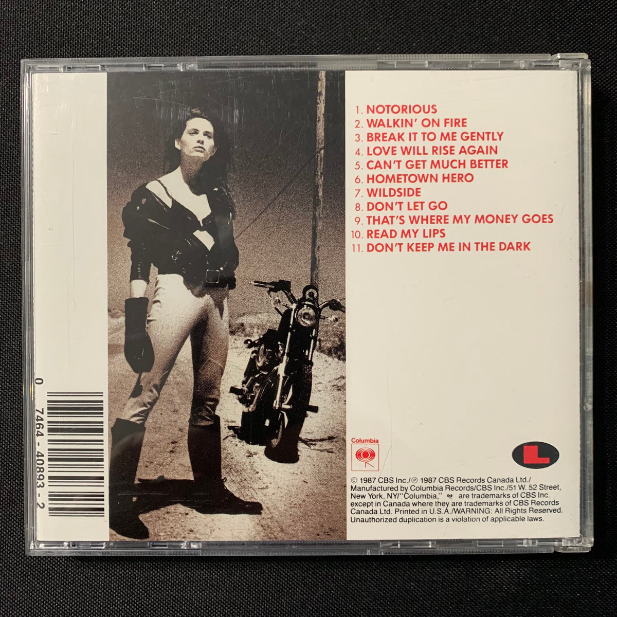 CD Loverboy 'Wildside' (1987) Notorious! Love Will Rise Again! Walkin'