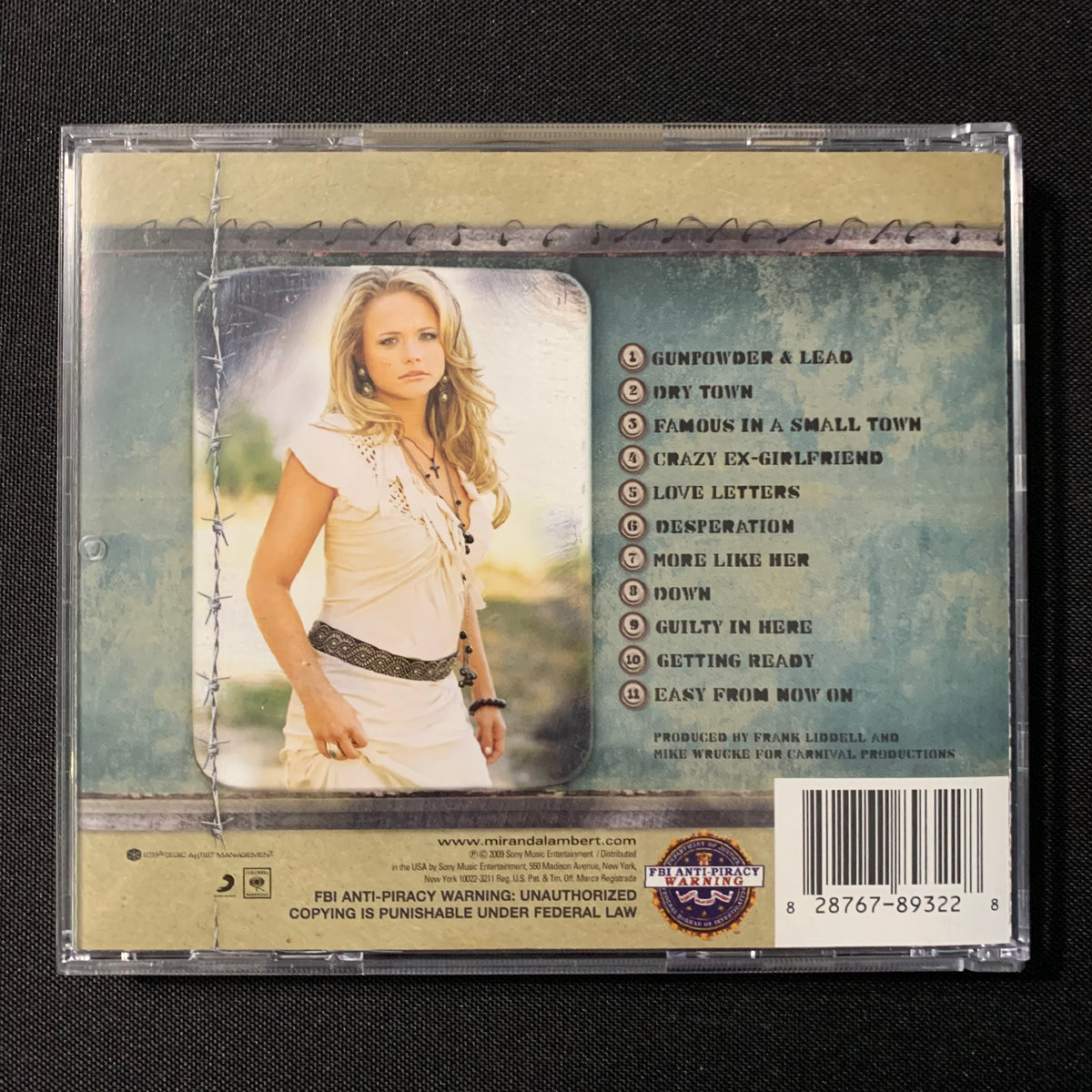 CD Miranda Lambert 'Crazy Ex-Girlfriend' (2009) Gunpowder and Lead