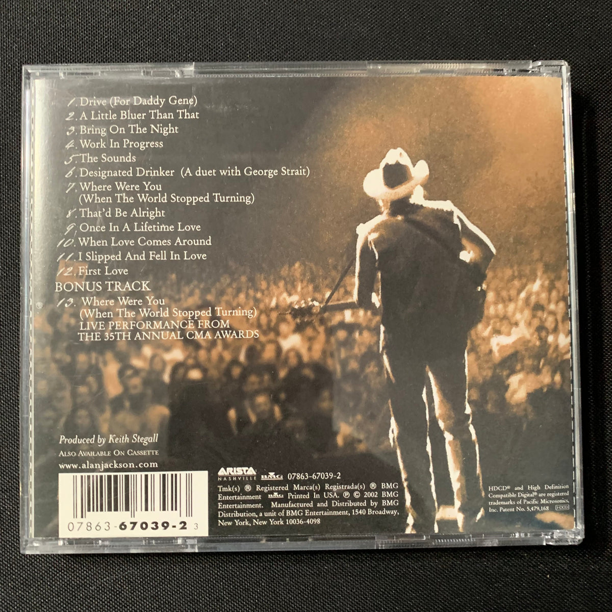 Cd Alan Jackson Drive 2002 Drive For Daddy Gene Where Were You The Exile Media And