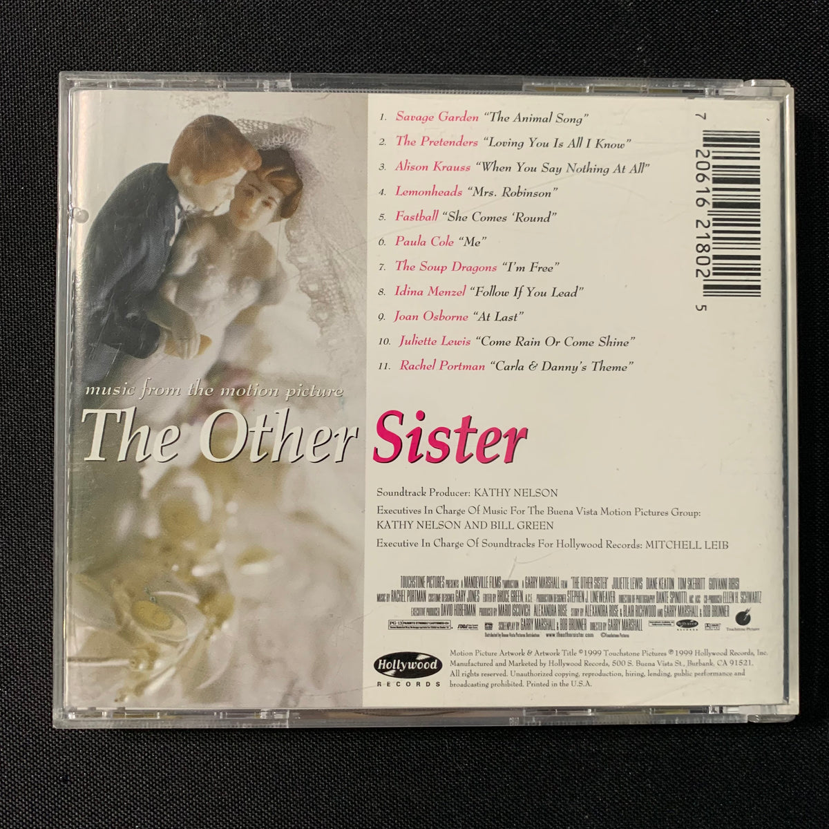 CD The Other Sister soundtrack (1999) Savage Garden! The