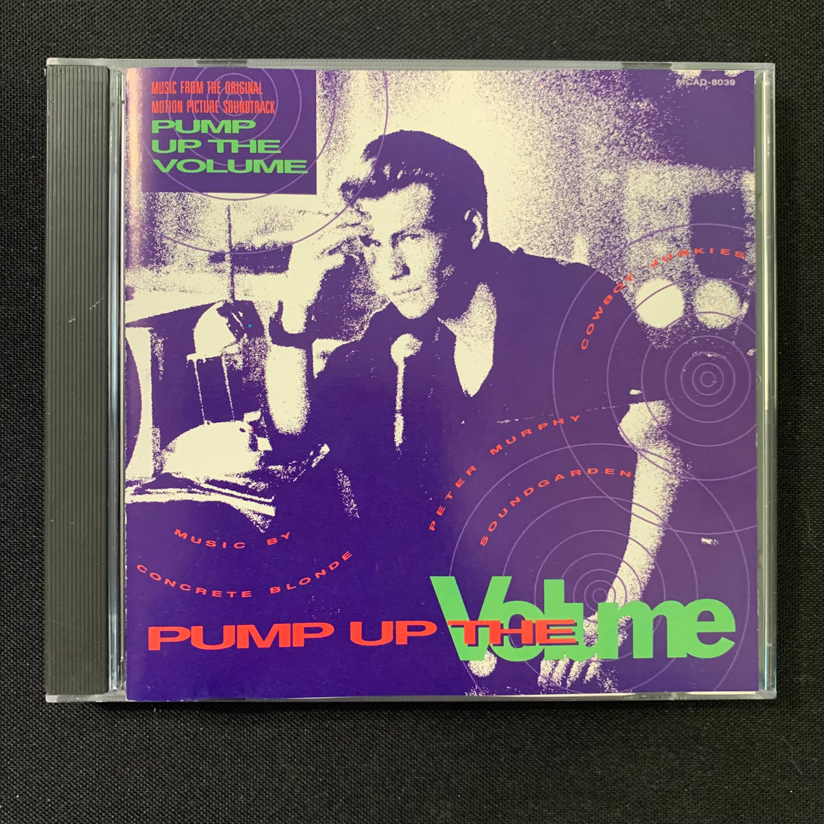 CD Pump Up the Volume soundtrack (1990) Concrete Blonde, Sonic Youth