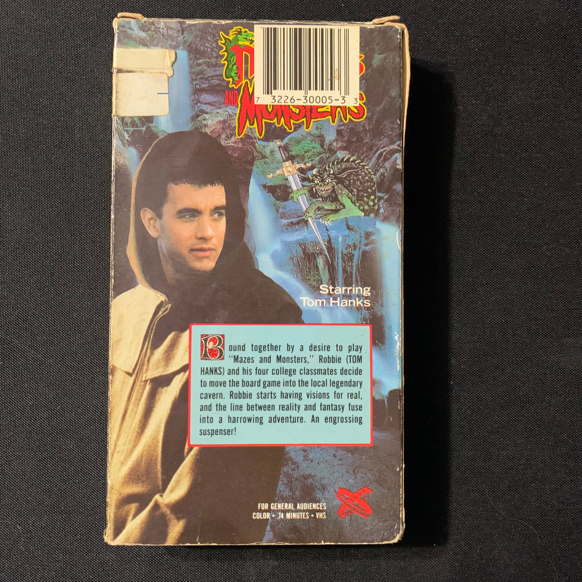 tom hanks mazes and monsters VHS Mazes and Monsters (1982) Tom Hanks, Chris Makepeace, Susan Strasb – The Exile Media and Trading Co