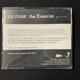 CD Ill Ease 'The Exorcist' (2004) promo Elizabeth Sharp New Radiant Storm Kings