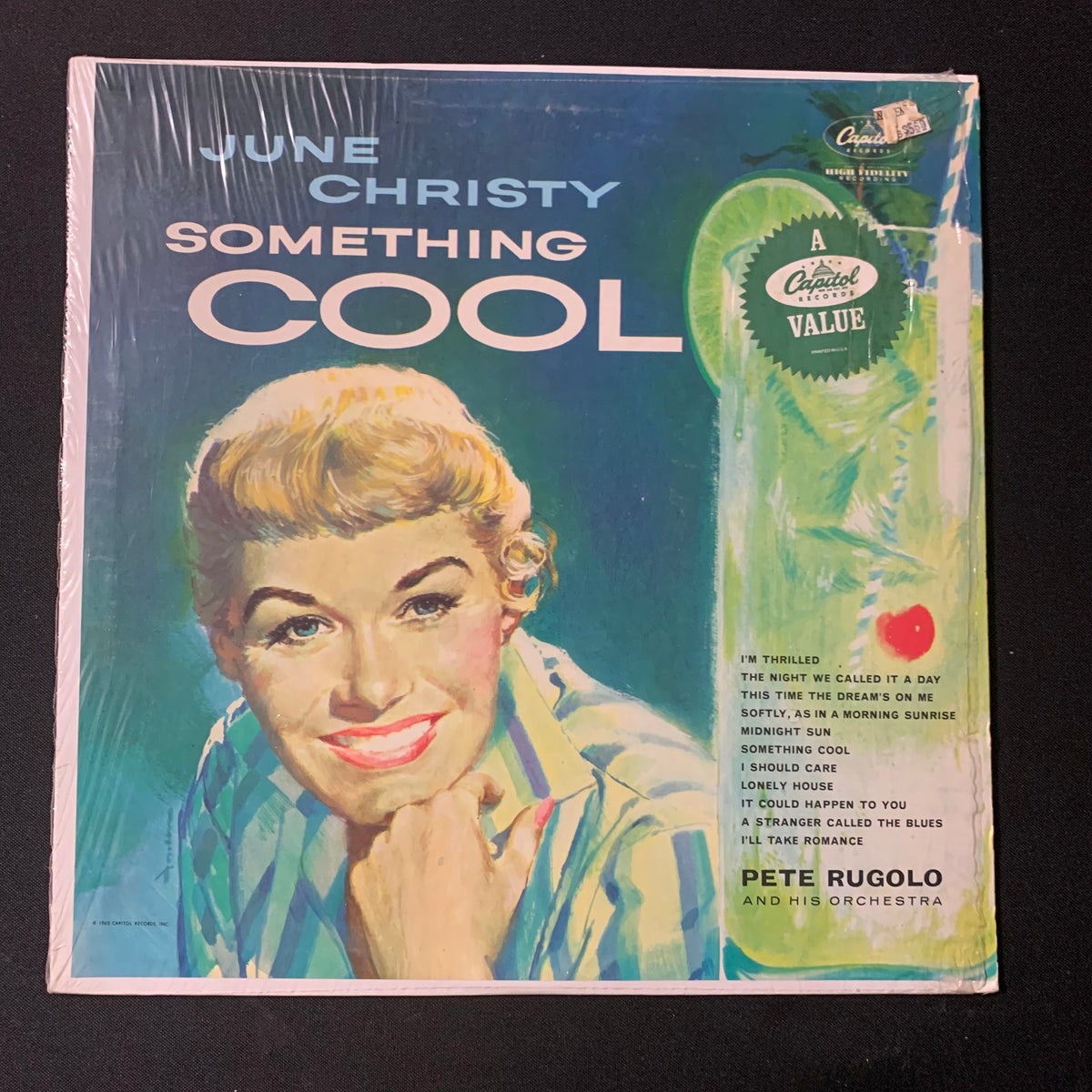 LP June Christy 'Something Cool' (1960) stereo VG+/VG+ jazz