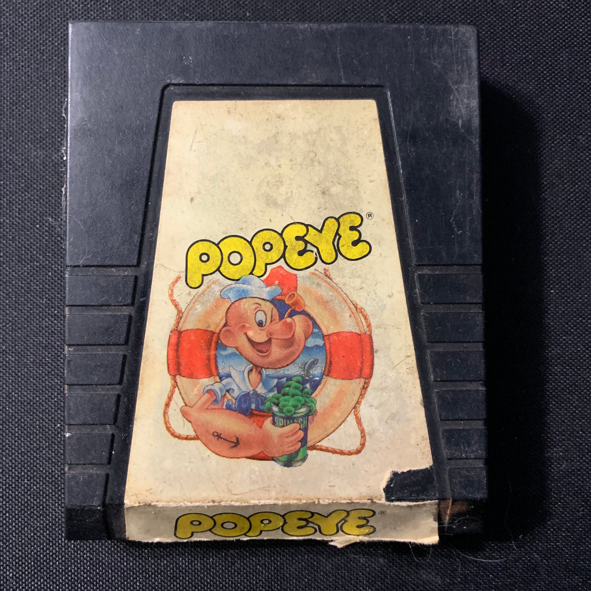 COLECOVISION Popeye (1983) tested video game cartridge Parker
