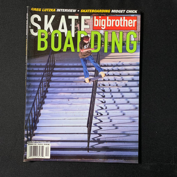 MAGAZINE Big Brother Skateboarding Dec 2003 Greg Lutzka, Mika Winkler