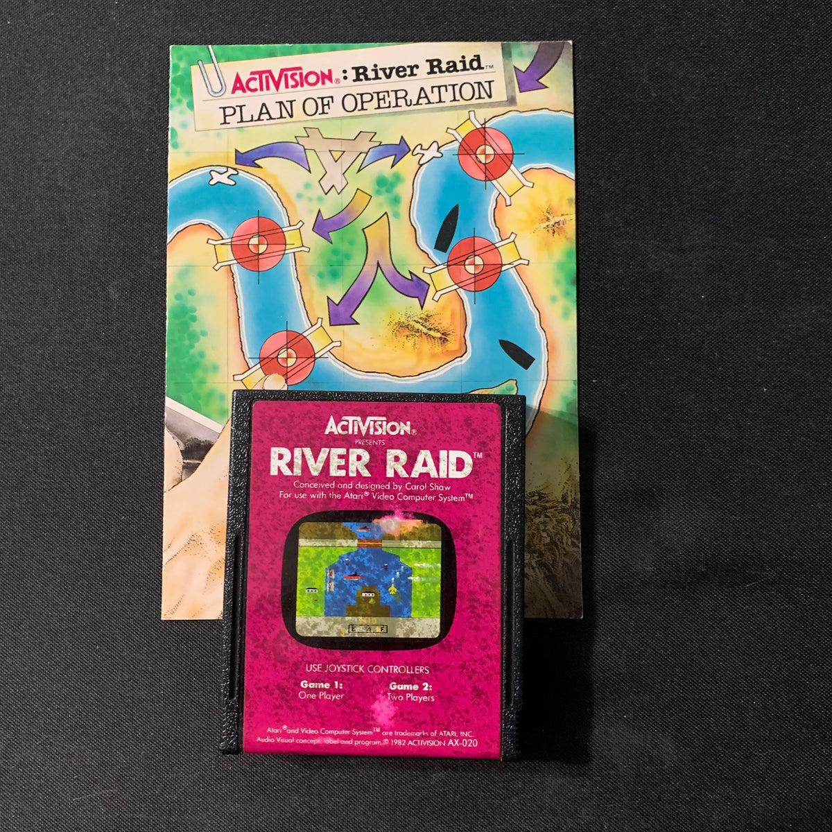 ATARI 2600 River Raid CIB boxed tested video game cartridge Activision –  The Exile Media and Trading Co.