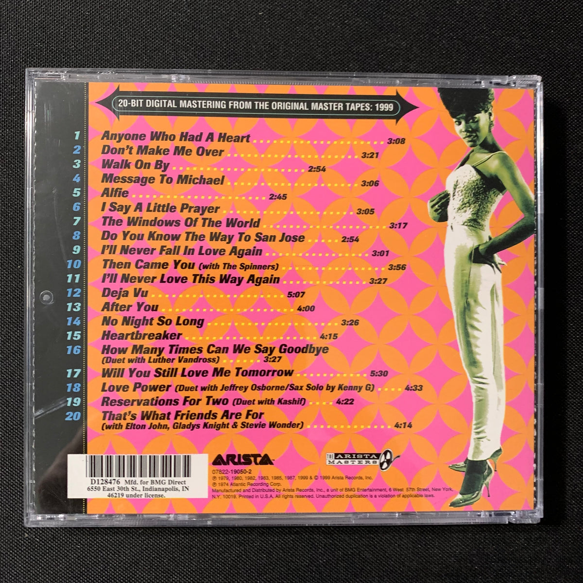 CD Dionne Warwick 'The Definitive Collection' (1999) best of greatest – The  Exile Media and Trading Co.