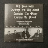 CD Defeat Lies Ahead 'Self Preservation' (2009) 4-song EP Netherlands metalcore