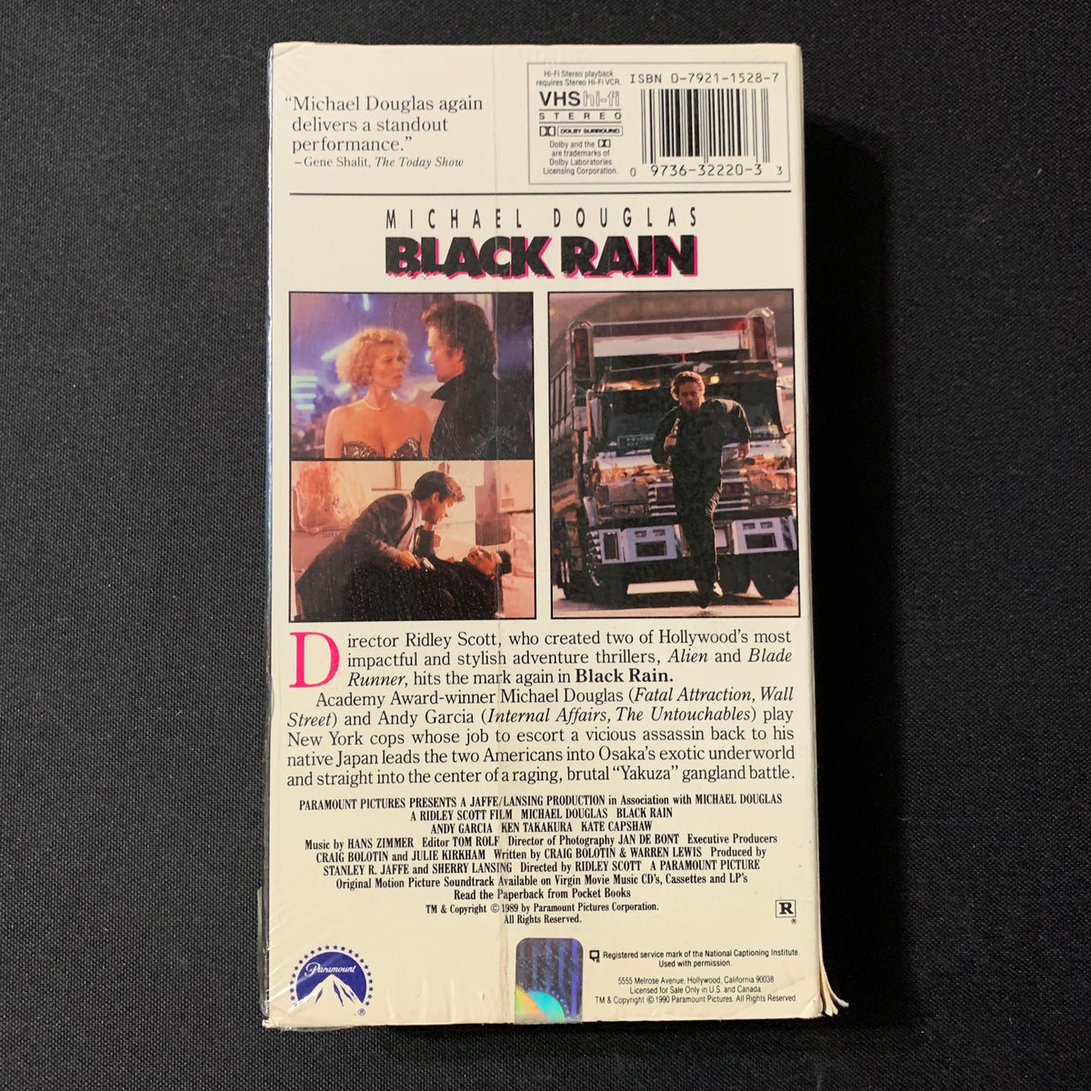 【送料無料】ＧT－23　Best of Raven in ECW　【ＶＨＳ】 VHS Black Rain (1989) Michael Douglas, Andy Garcia, Kate