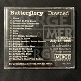 CD Butterglory 'Downed' (1995) singles collection rare advance promo indie rock
