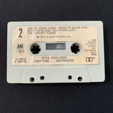 CASSETTE Rita Coolidge 'Anytime Anywhere' (1977) Your Love Has Lifted Me Higher